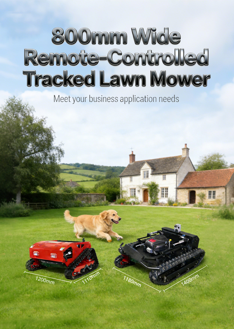 80cm (31.5″) Petrol Series Remote-Controlled Tracked Lawn Mower